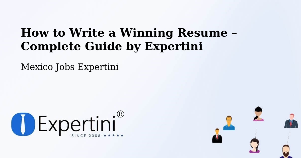 Resume Writing Guide for Job Seekers – Margaritas - Margaritas, Mexico Jobs Expertini